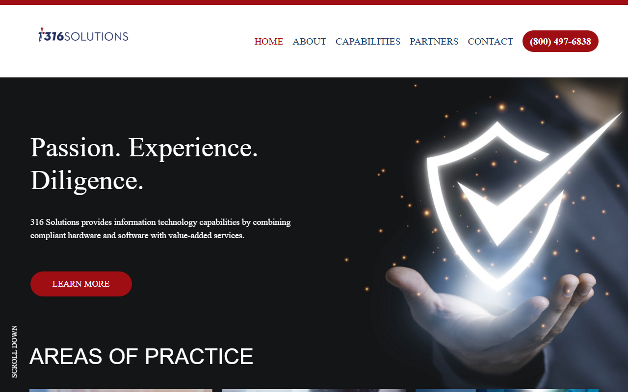 316solutions.com screenshot
