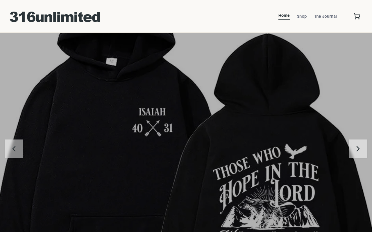 316unlimited.com screenshot