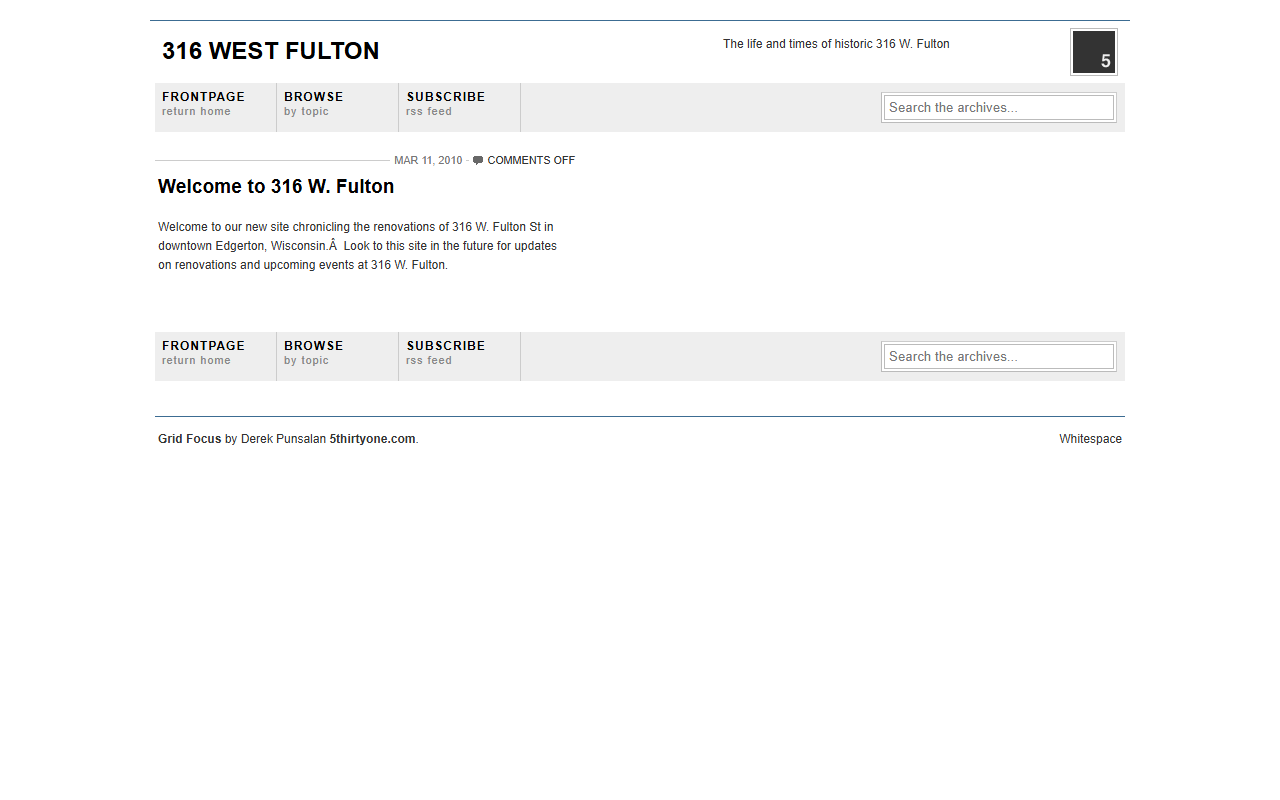 316westfulton.com screenshot