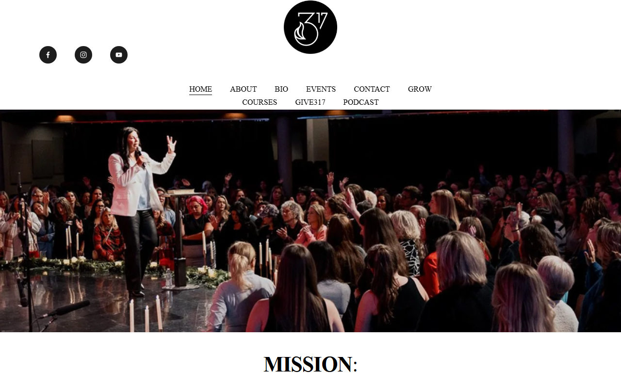 317ministries.com screenshot