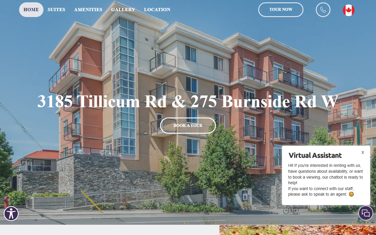 3185tillicumroad.com screenshot