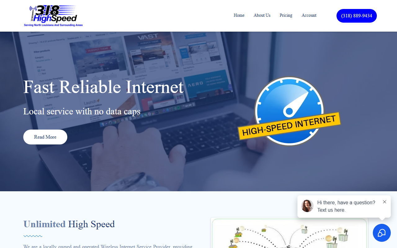 318highspeed.com screenshot