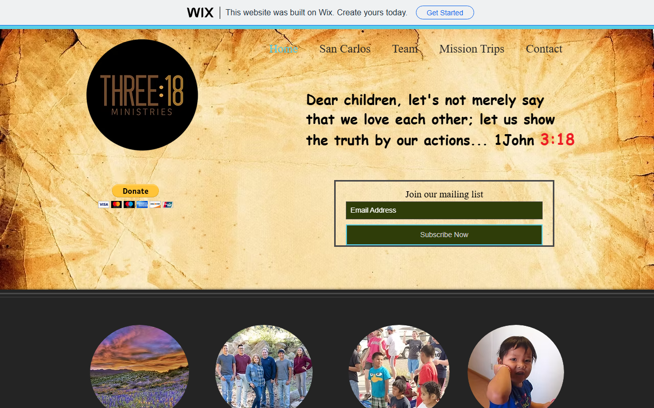 318ministries.com screenshot