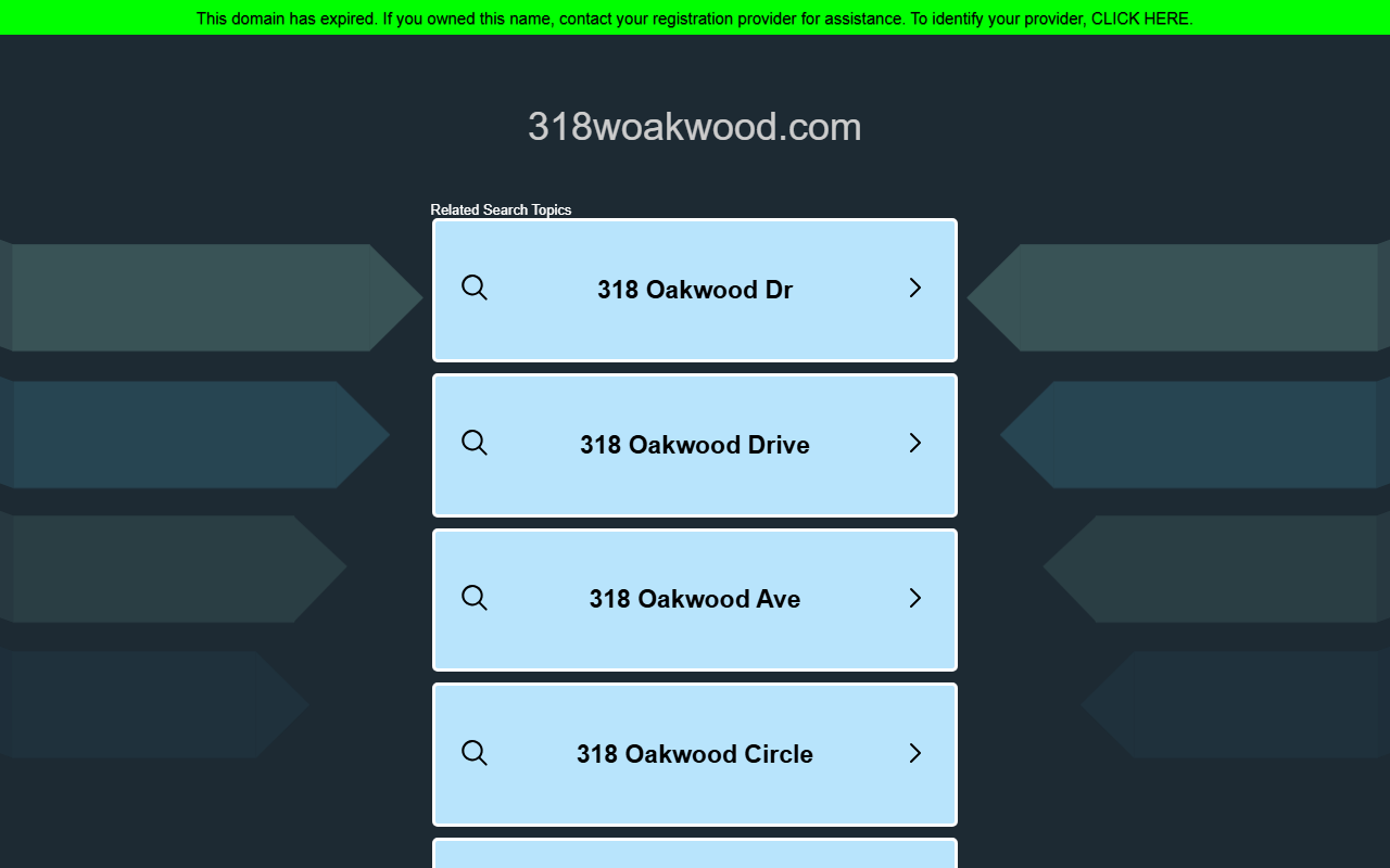 318woakwood.com screenshot