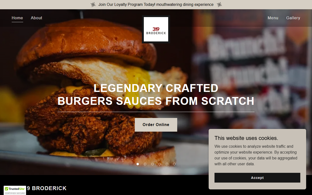 319broderick.com screenshot