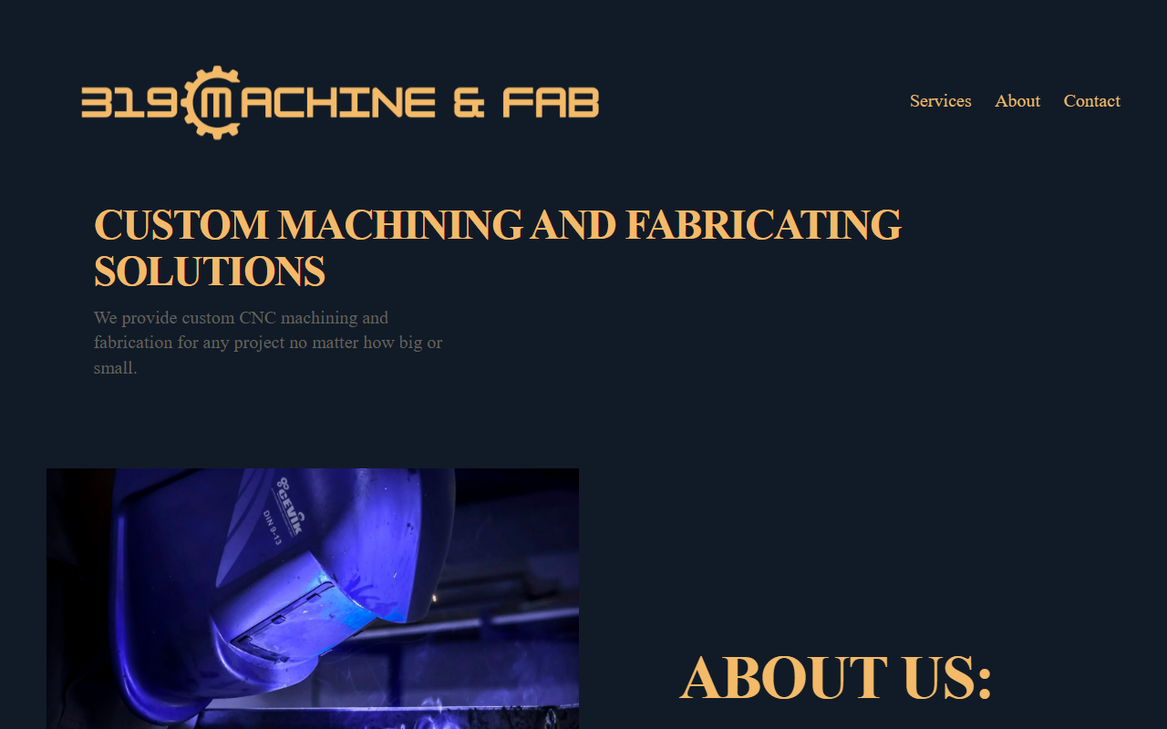 319machineandfab.com screenshot