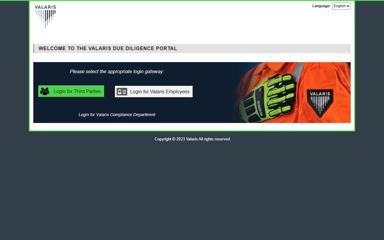 319valarisconfig.com screenshot
