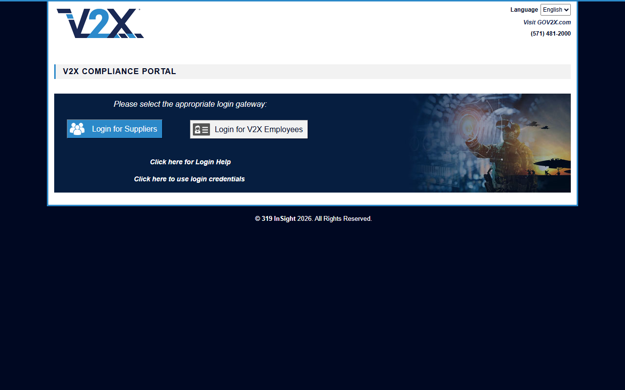 319vectrus.com screenshot
