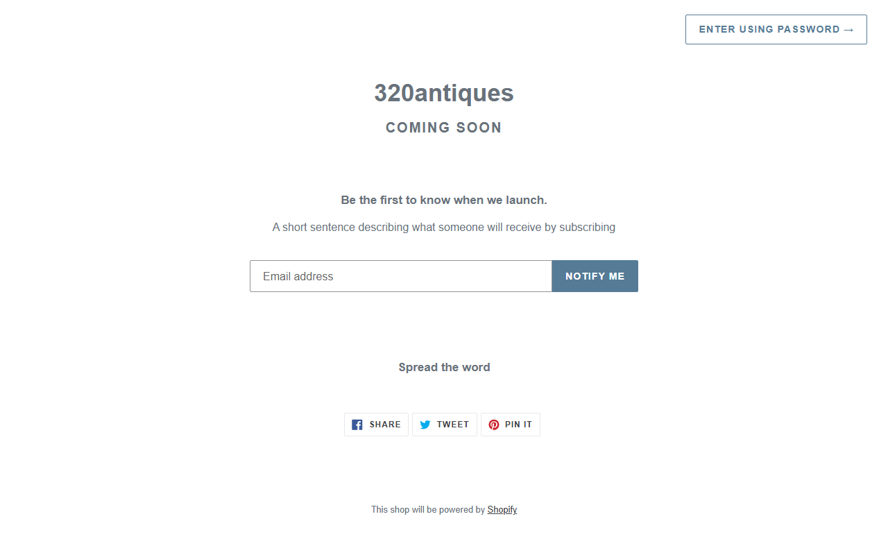 320antiques.com screenshot