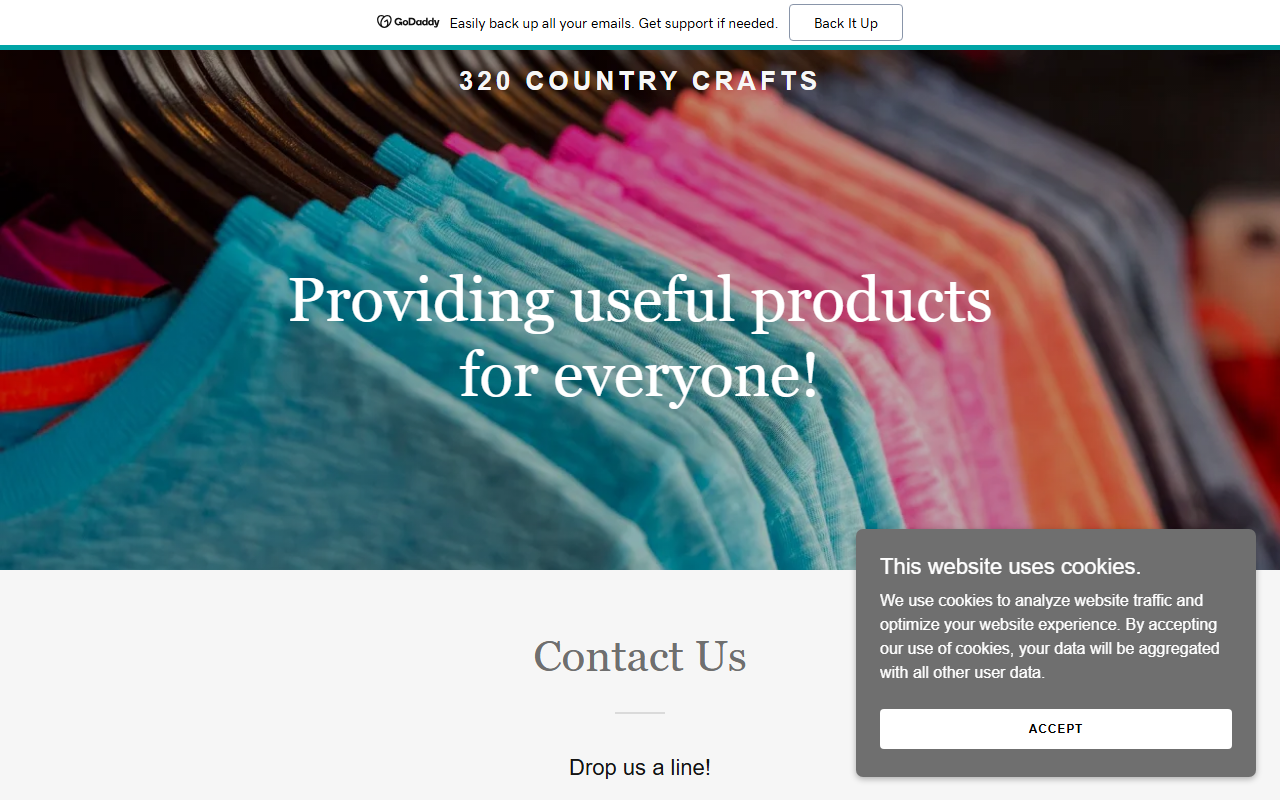 320countrycrafts.com screenshot