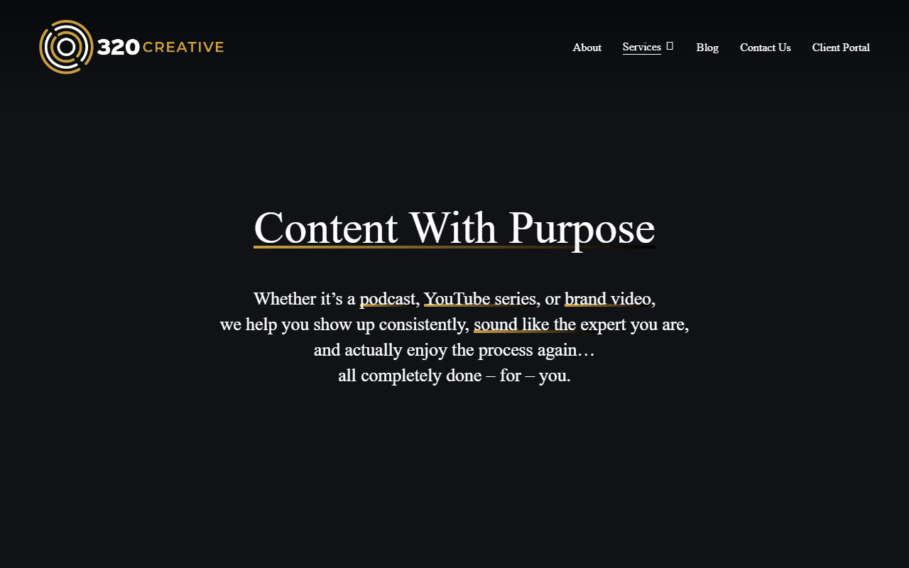 320creativemeet.com screenshot