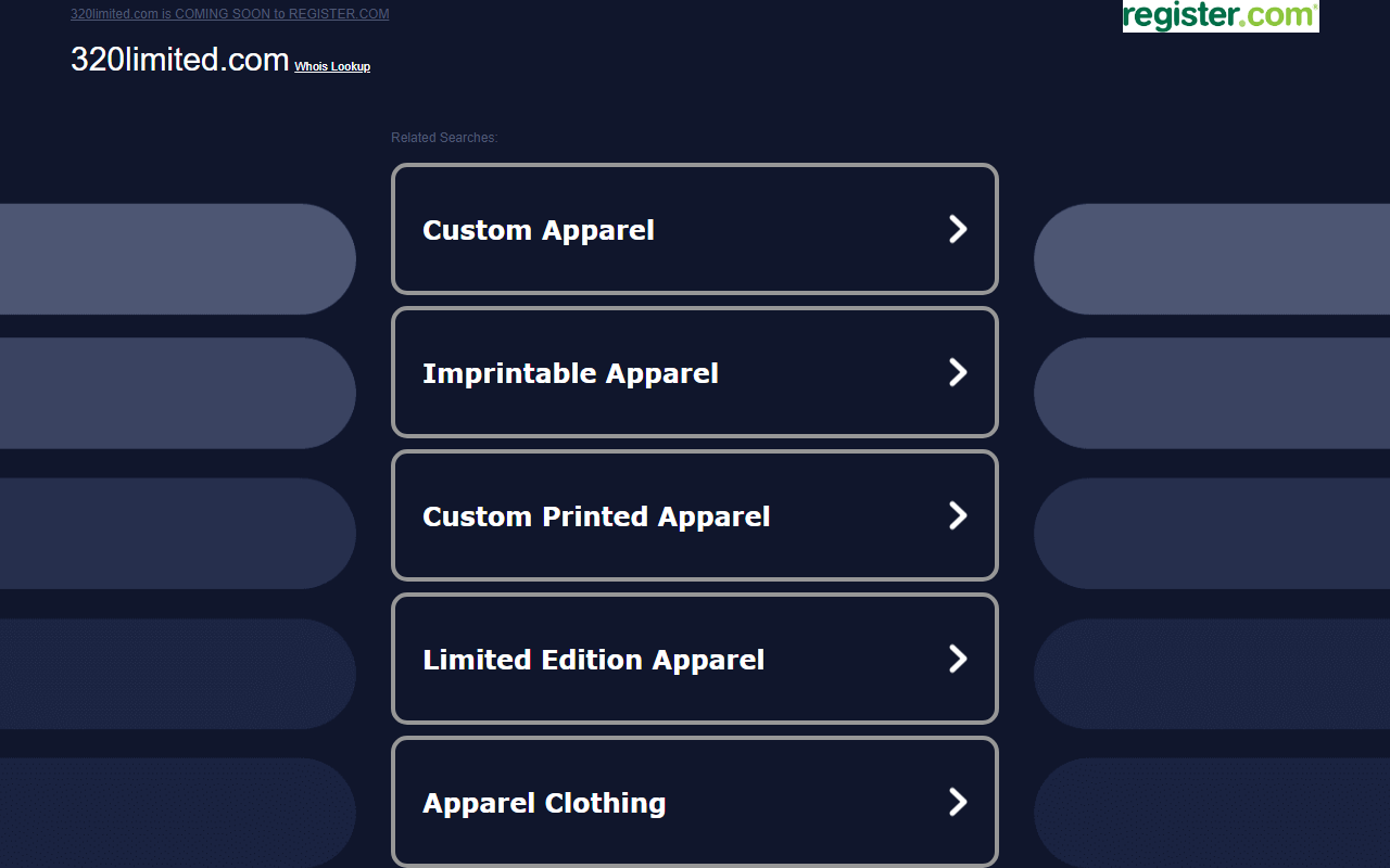 320limited.com screenshot