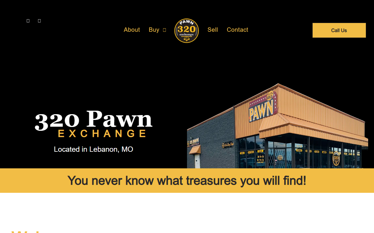 320pawnexchange.com screenshot