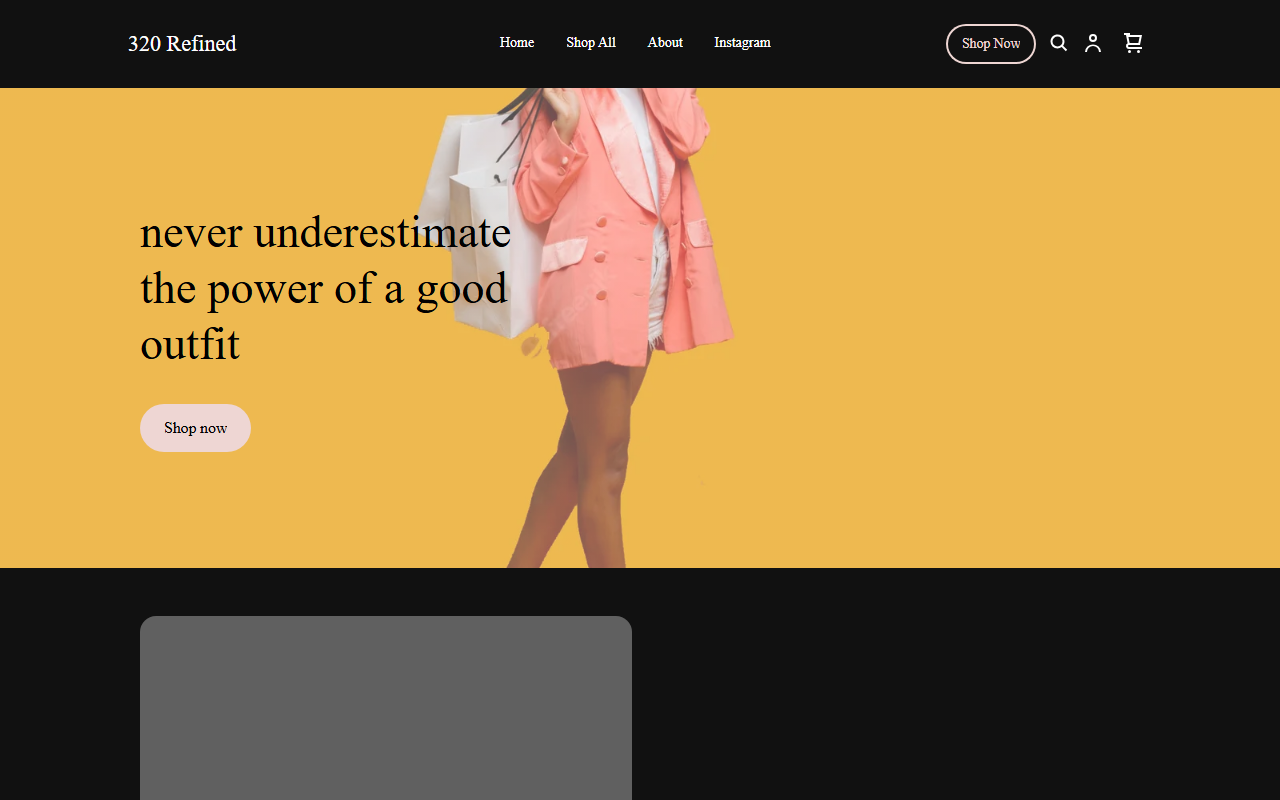 320refined.com screenshot