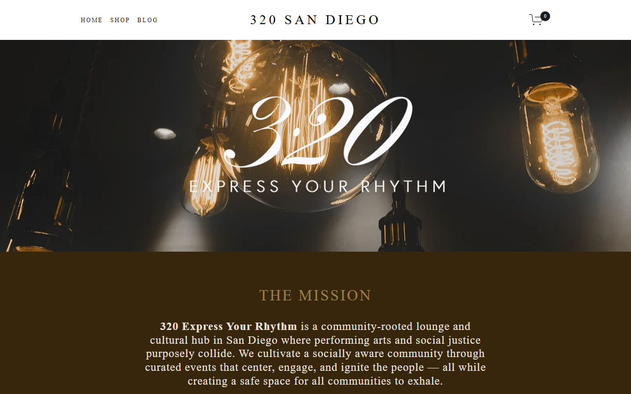320sandiego.com screenshot