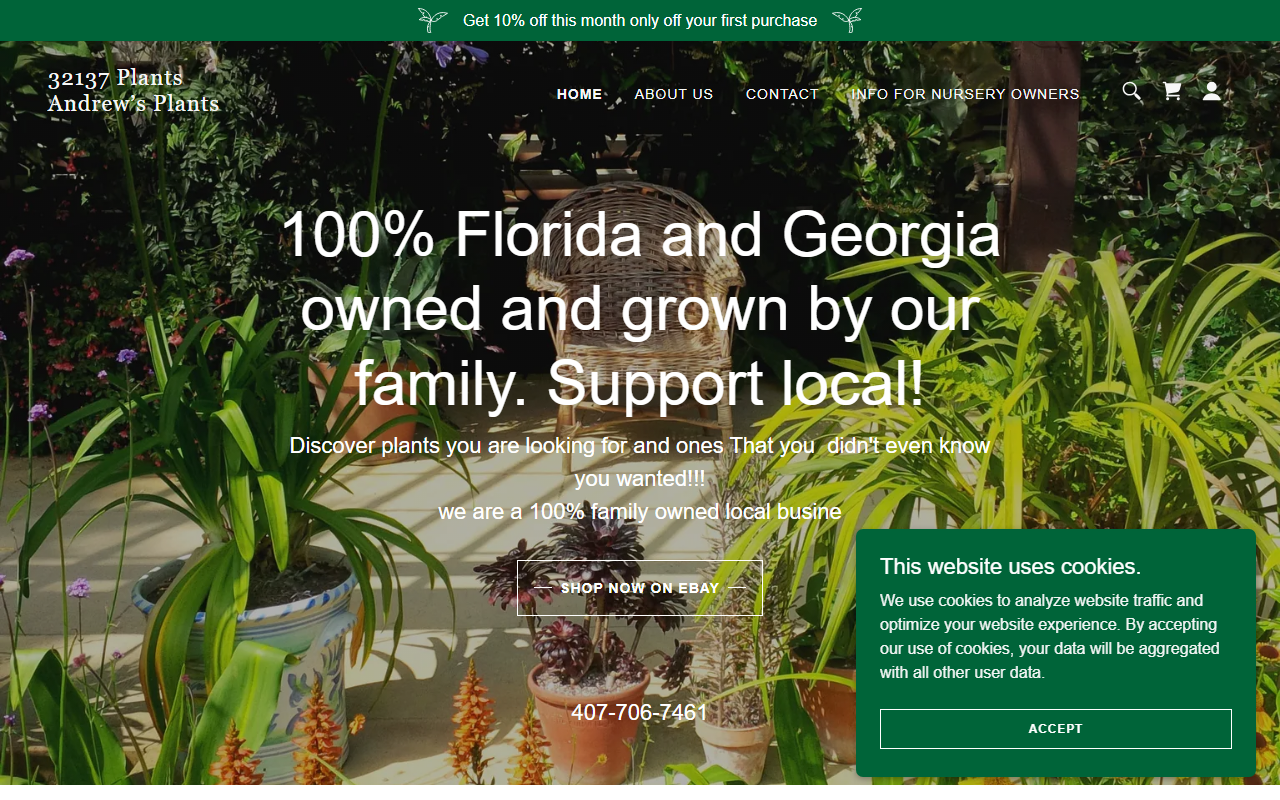 32137plants.com screenshot