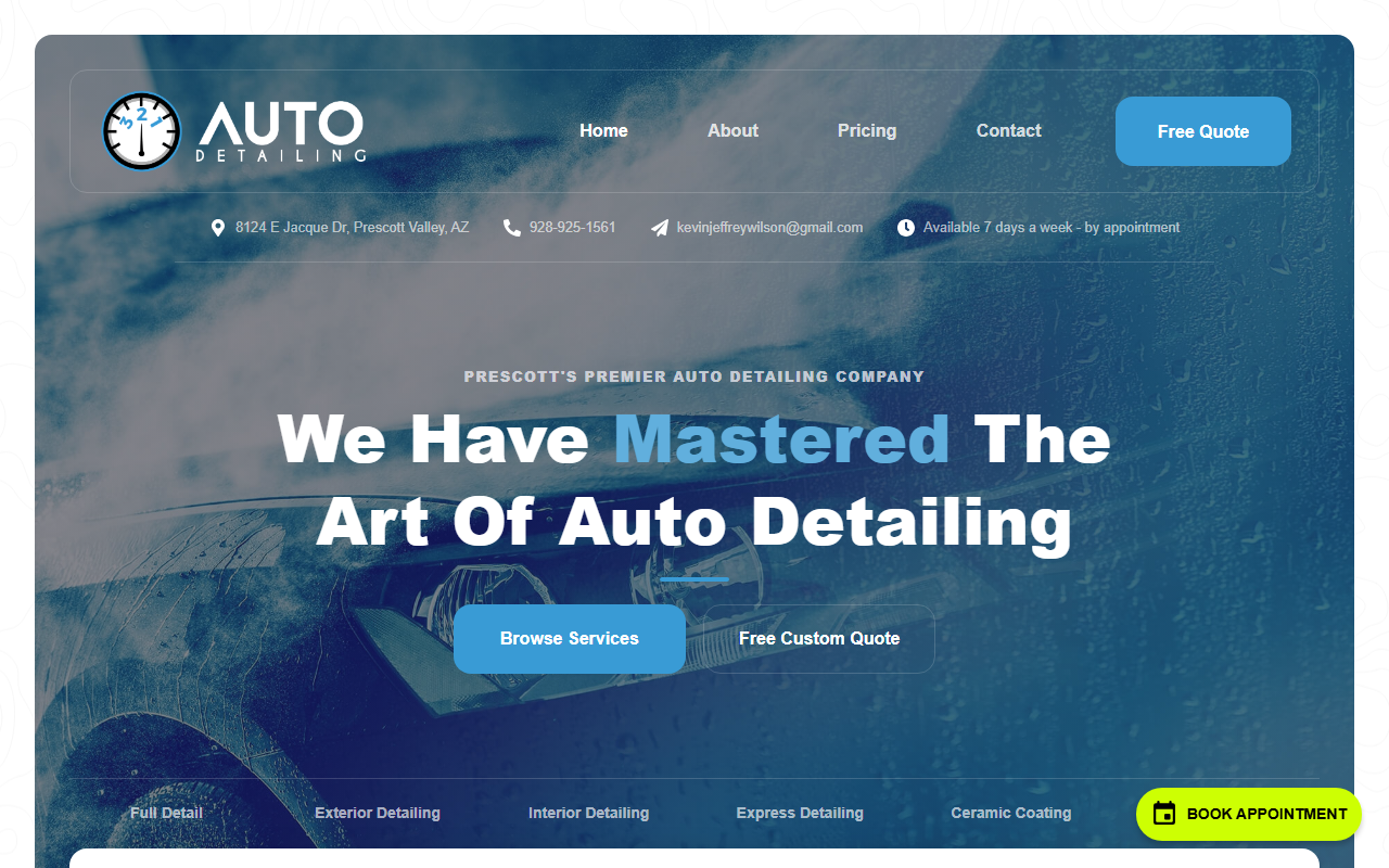 321autodetailing.com screenshot
