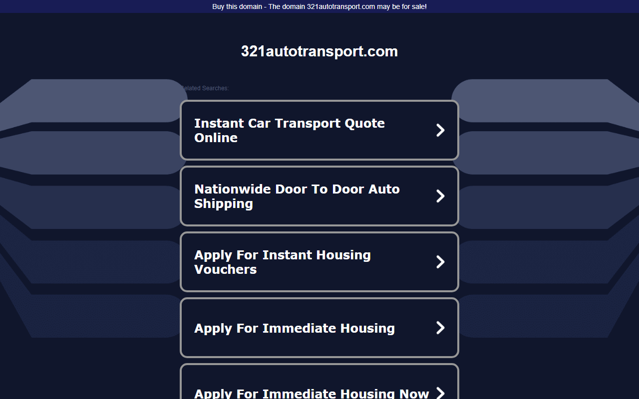 321autotransport.com screenshot