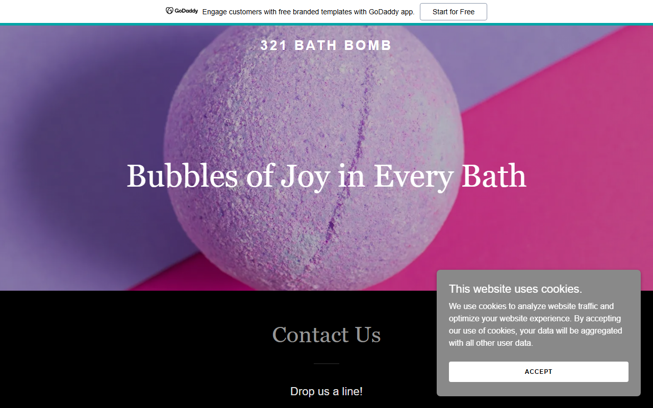 321bathbomb.com screenshot