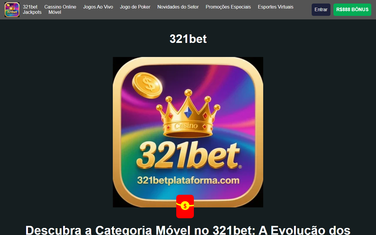321betplataforma.com screenshot