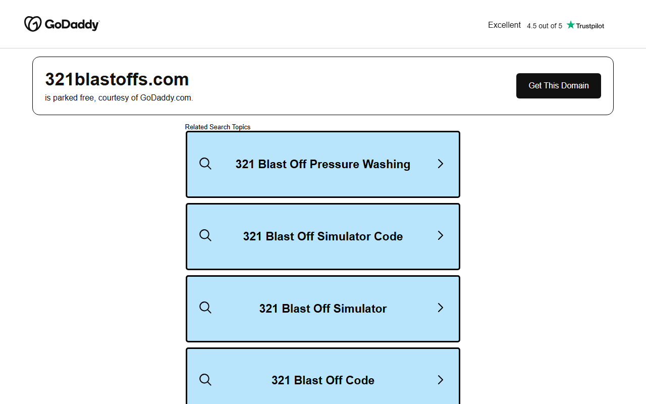 321blastoffs.com screenshot
