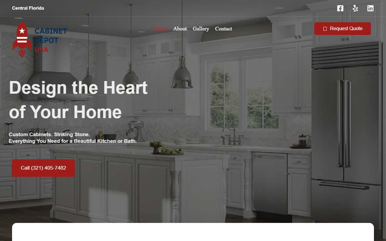 321cabinetsnow.com screenshot
