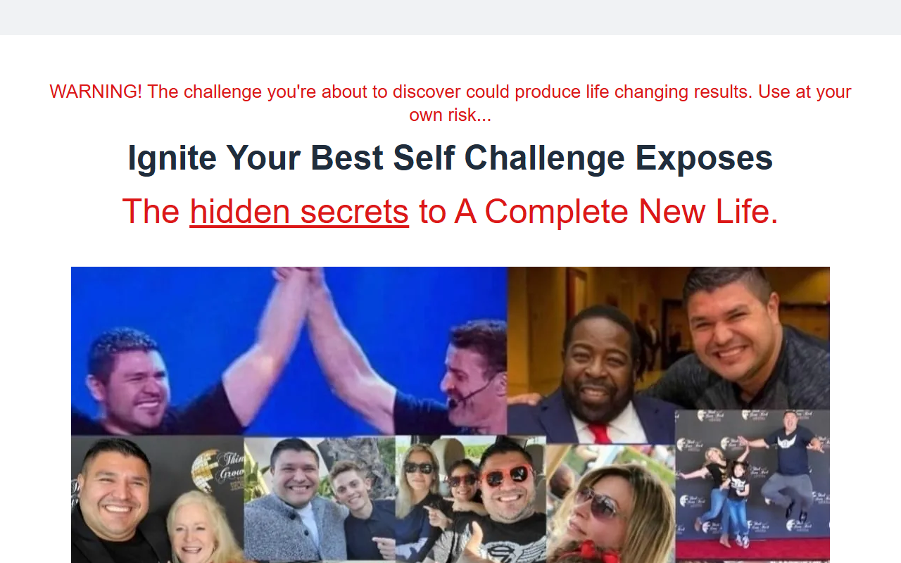 321challenge.com screenshot