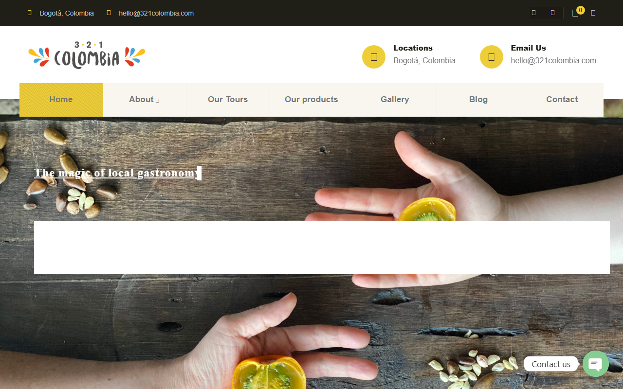 321colombia.com screenshot