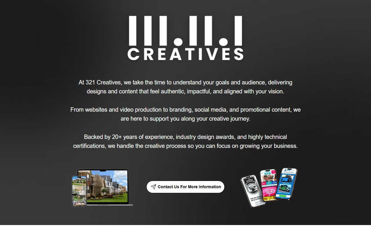 321creatives.com screenshot