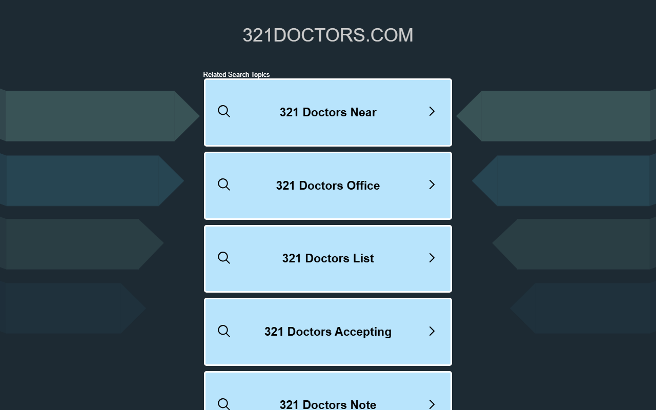 321doctors.com screenshot