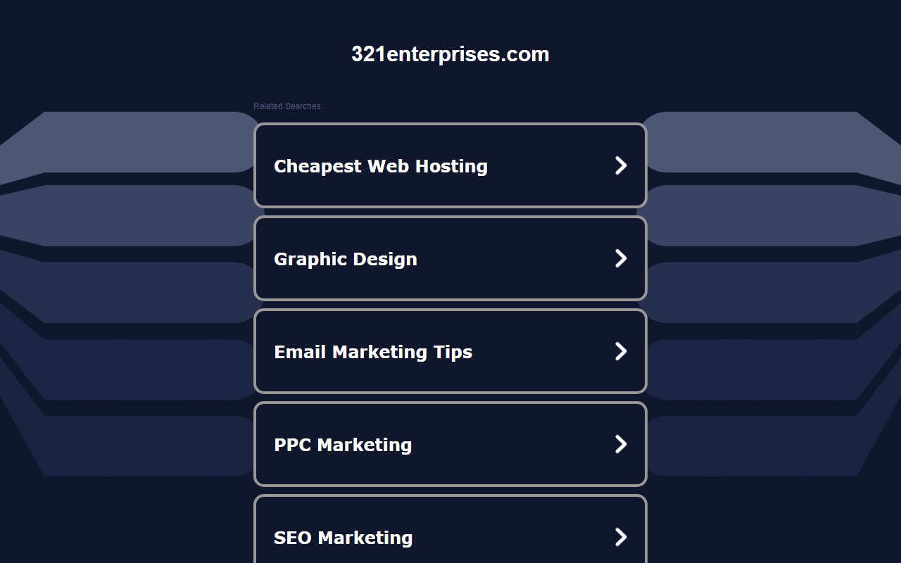 321enterprises.com screenshot