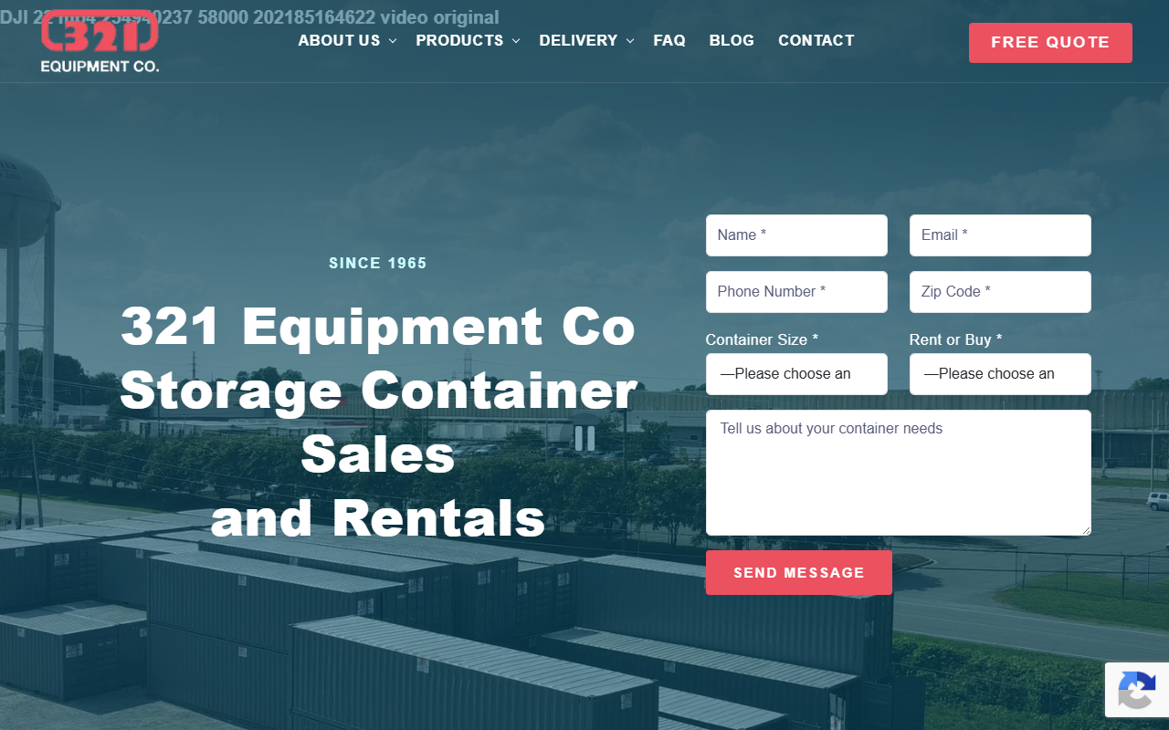 321equipmentco.com screenshot