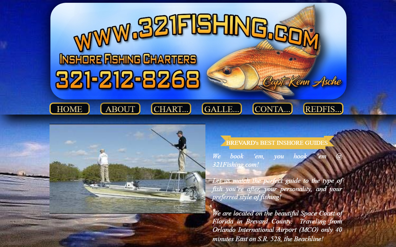 321fishing.com screenshot