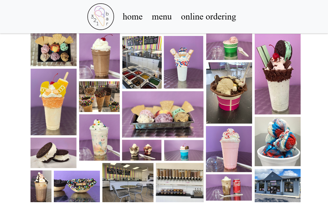 321icecreambar.com screenshot