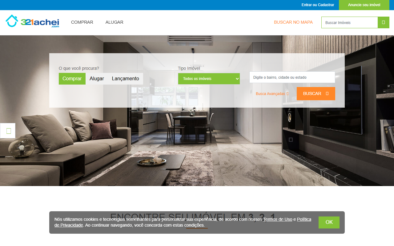 321imoveis.com screenshot
