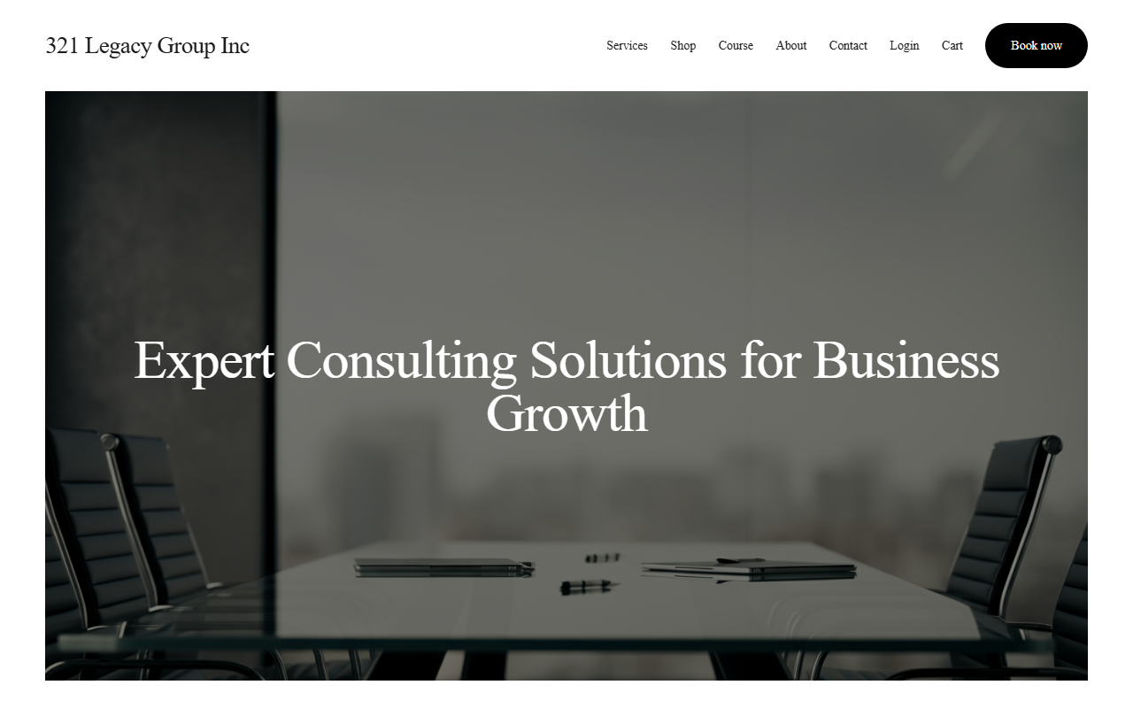 321legacygroup.com screenshot