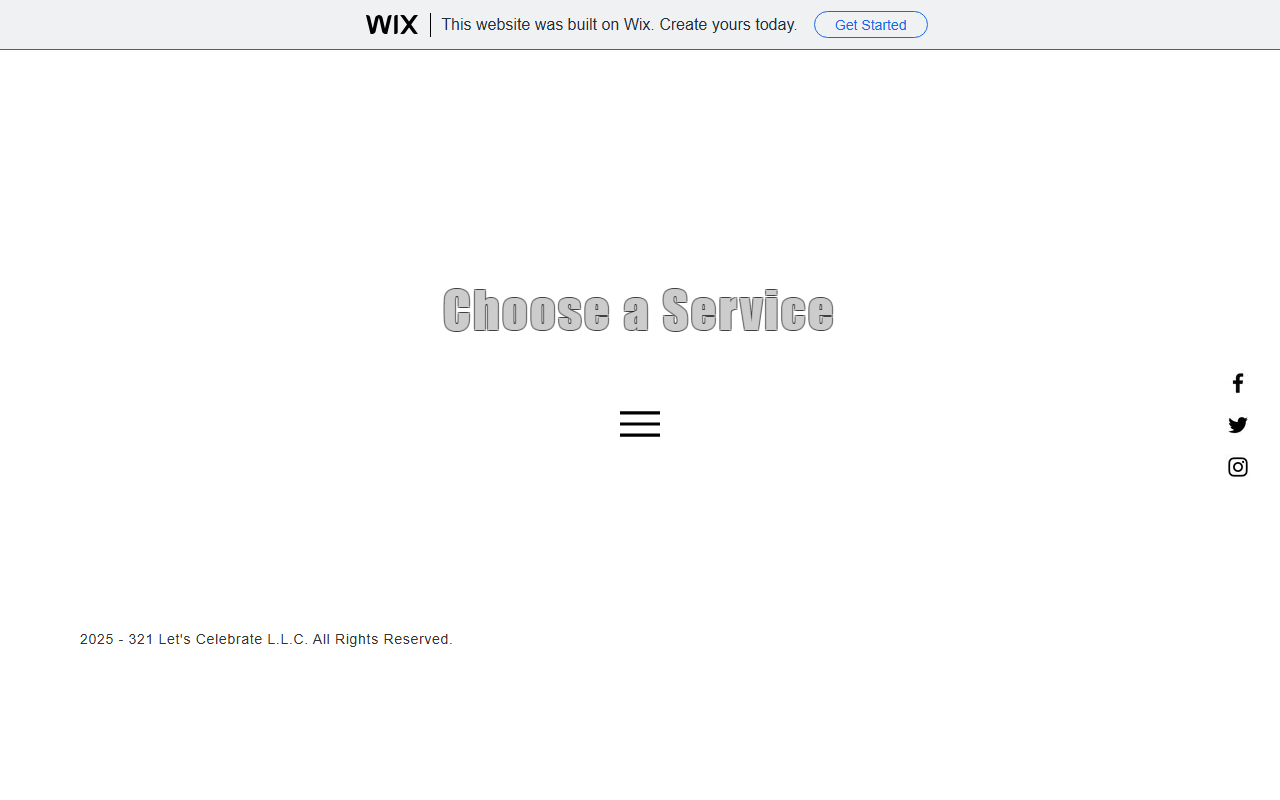 321letscelebrate.com screenshot