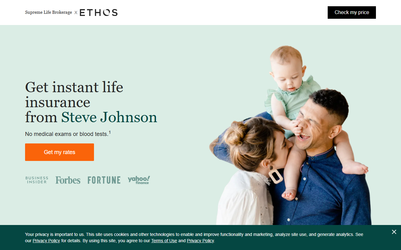 321lifeinsurance.com screenshot