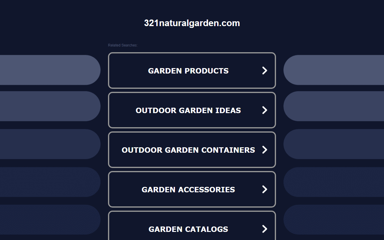 321naturalgarden.com screenshot