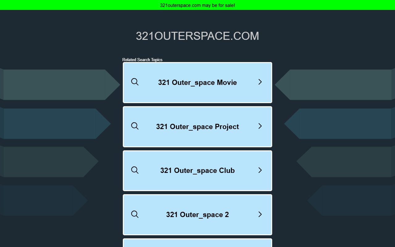 321outerspace.com screenshot