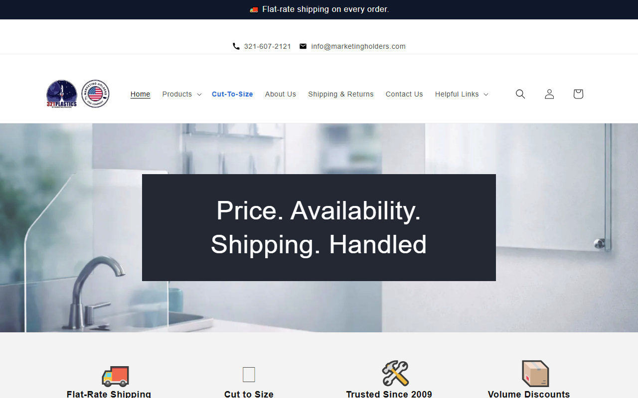 321plastics.com screenshot