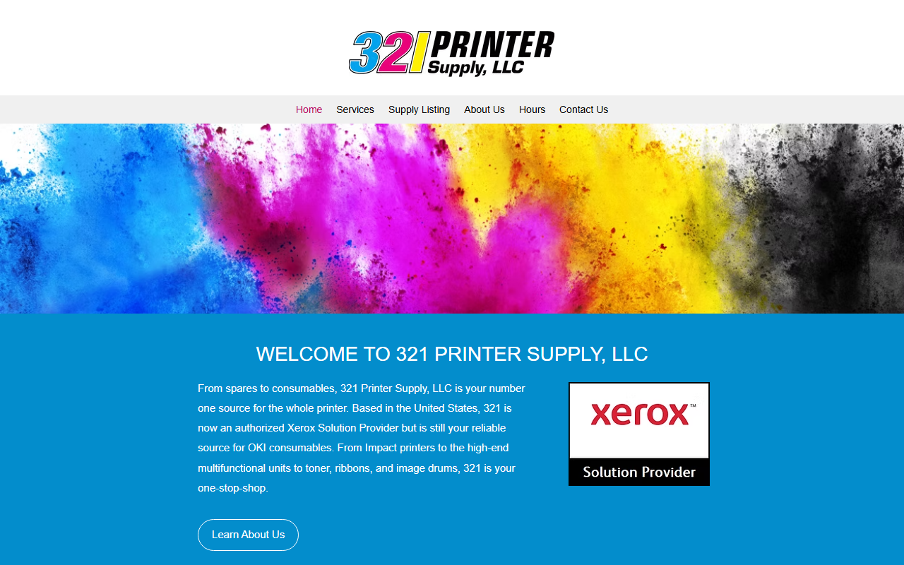 321printersupply.com screenshot