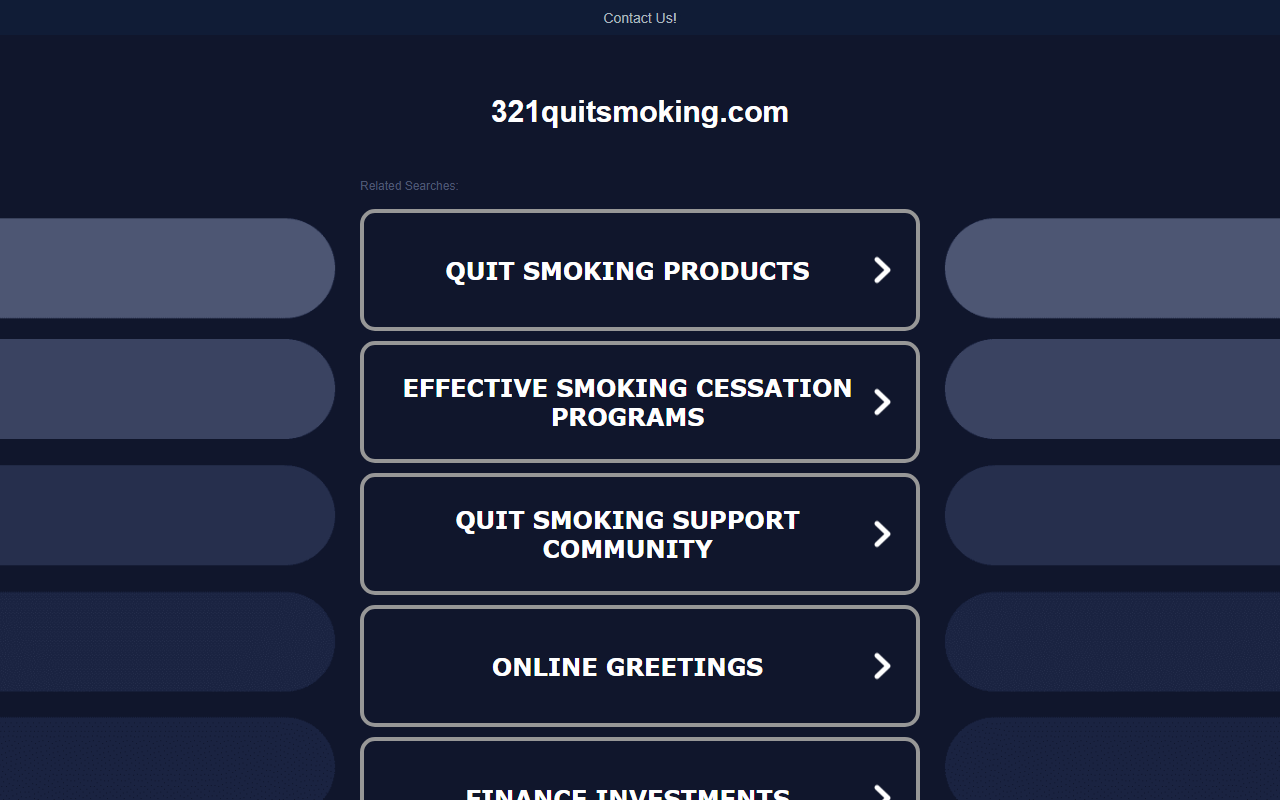 321quitsmoking.com screenshot