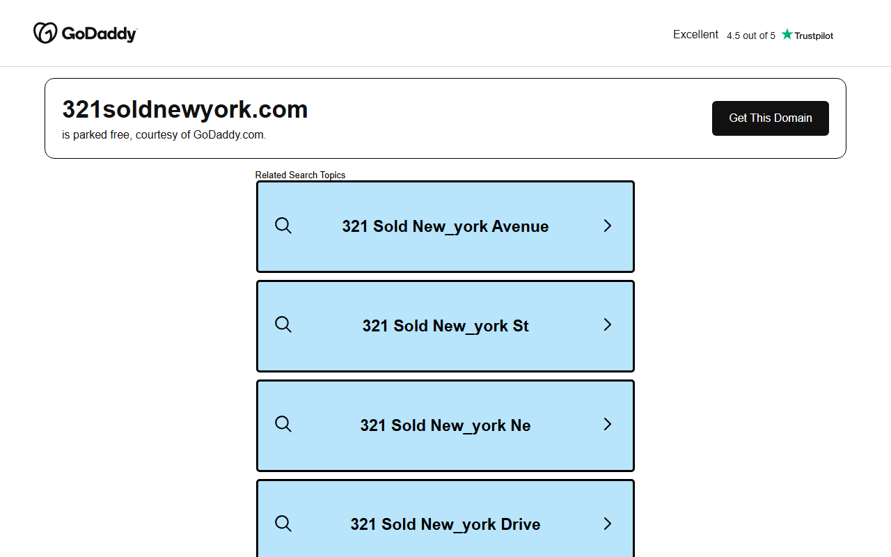 321soldnewyork.com screenshot
