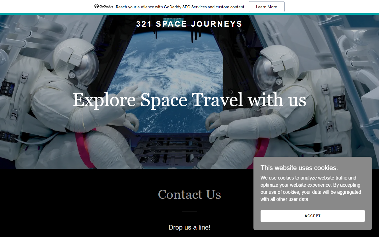 321spacejourneys.com screenshot