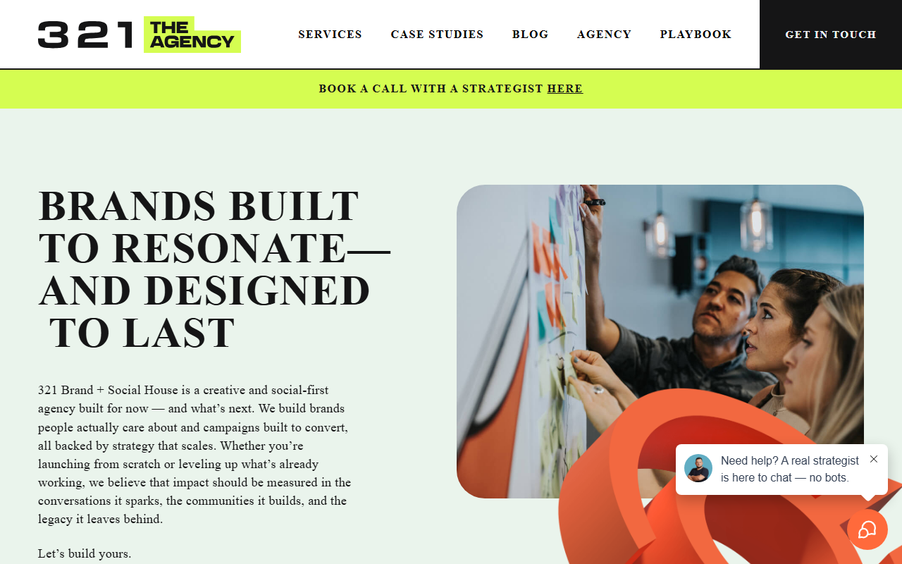 321theagency.com screenshot