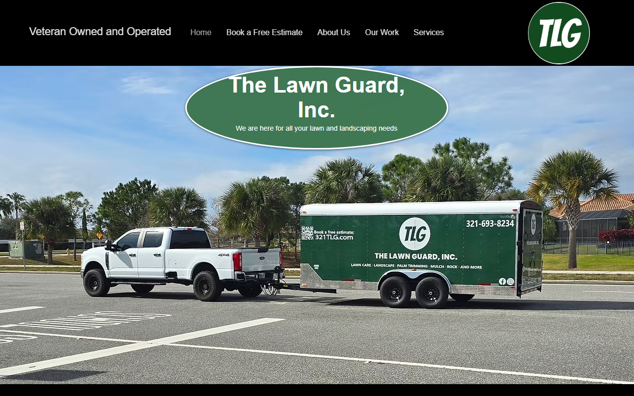 321thelawnguard.com screenshot