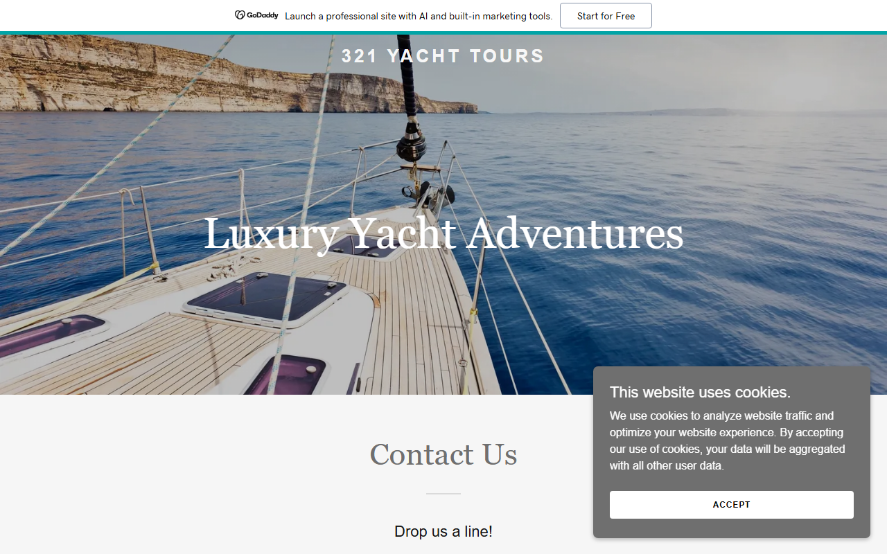 321yachttours.com screenshot