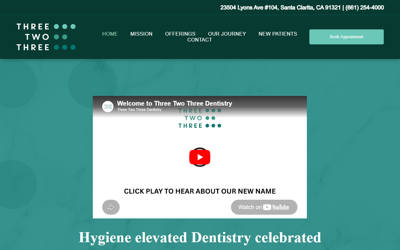 323-dentist.com screenshot