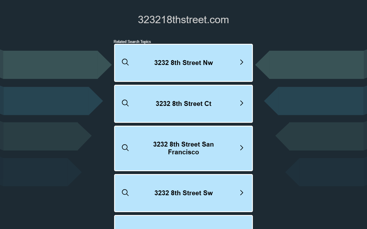 323218thstreet.com screenshot